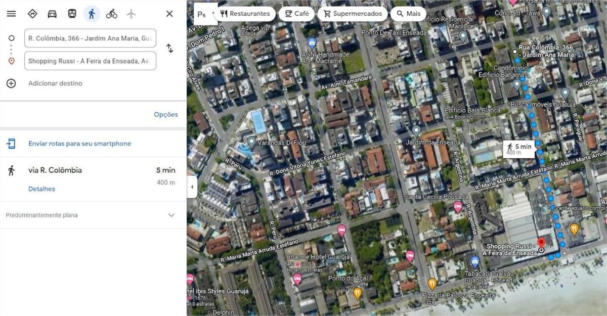 Proximo Ao Aquario, Dati E Feirinha Гуаружа Екстериор снимка